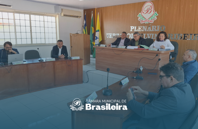 25ª Sessão Ordinária: Orçamento Municipal, Contas de Governo e Energia em Pauta