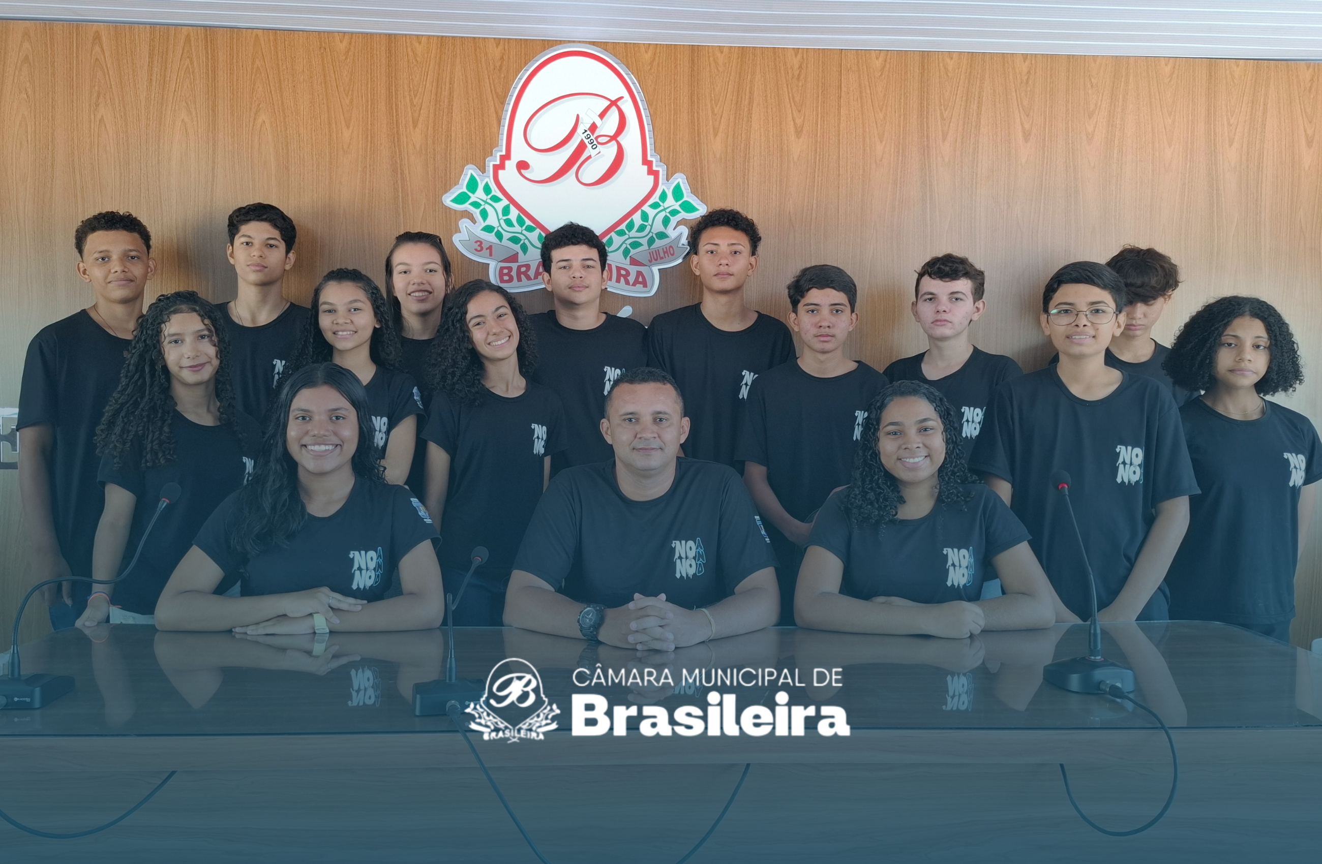 Cidadania e Educação: Câmara de Brasileira recebe alunos do CETI Constância Rosa de Meneses