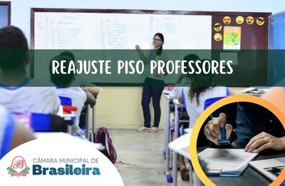 Vereadores aprovam reajuste do Piso salarial de 2025 dos professores municipais