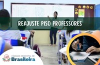 Vereadores aprovam reajuste do Piso salarial de 2025 dos professores municipais